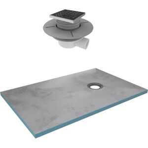 Aurlane Plato de Ducha de Acero Inoxidable - 90x140cm - Impermeable, a Medida Aurlane Plato de Ducha de Acero Inoxidable - 90x140cm - Impermeable, a Medida