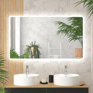 Aurlane MIR042 Wandspiegel - Omkeerbare LED 50x50cm - Frans Design Aurlane MIR042 Wandspiegel - Omkeerbare LED 50x50cm - Frans Design
