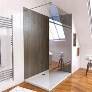 Aurlane Modèle PACP105 Enclos de Douche - Panneaux, Verre, Chrome Aurlane Modèle PACP105 Enclos de Douche - Panneaux, Verre, Chrome