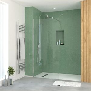 Aurlane FAC785 Paroi de Douche Chrome - Sécurité Verre 5mm Aurlane FAC785 Paroi de Douche Chrome - Sécurité Verre 5mm