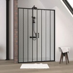Aurlane FAC795 Enclosure de Douche - Cadre Noir - Design Moderne Aurlane FAC795 Enclosure de Douche - Cadre Noir - Design Moderne