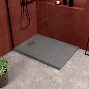 Aurlane Modèle PACR117 Receveur de douche effet pierre gris résistant - Receveur de douche - Publicité Aurlane Modèle PACR117 Receveur de douche effet pierre gris résistant - Receveur de douche - Publicité