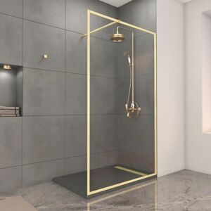 Aurlane 120x200cm Ensemble de douche en or brossé Aurlane 120x200cm Ensemble de douche en or brossé