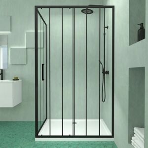 Aurlane PACF176 Porte de Douche - Verre Noir, Réversible Aurlane PACF176 Porte de Douche - Verre Noir, Réversible