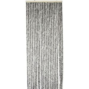 Cortina de chenilla gris claro y antracita Werka Pro - Hogar Cortina de chenilla gris claro y antracita Werka Pro - Hogar
