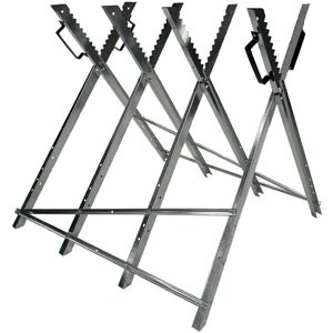 WERKA PRO - Cavalletto per legna - 4 soportes - acero galvanizado - Soporte para leña WERKA PRO - Cavalletto per legna - 4 soportes - acero galvanizado - Soporte para leña
