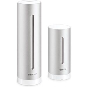 Estación Meteorológica Plata de Netatmo - Sensor de Hogar Inteligente Estación Meteorológica Plata de Netatmo - Sensor de Hogar Inteligente