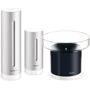 Netatmo Sølv Værstation - Indendørs/Udendørs Sensorer - 7-dages Prognose Netatmo Sølv Værstation - Indendørs/Udendørs Sensorer - 7-dages Prognose