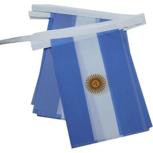 AZ FLAG 6 méteres girland 20 zászló Argentina 21x15cm - Zászlófüzér AZ FLAG 6 méteres girland 20 zászló Argentina 21x15cm - Zászlófüzér