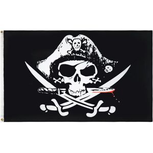 Drapeau Pirate AZ FLAG - 150x250cm - Tête de Mort & Crâne - Pirate & Skull - Publicité Drapeau Pirate AZ FLAG - 150x250cm - Tête de Mort & Crâne - Pirate & Skull - Publicité