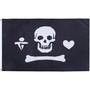 Az Flag Bandera Pirata Stede Bonnett 150x90cm - Bandera de Calavera Az Flag Bandera Pirata Stede Bonnett 150x90cm - Bandera de Calavera