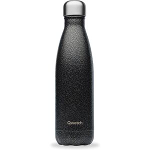 Qwetch Garrafa isolada preta 0,5L - Aço inoxidável Qwetch Garrafa isolada preta 0,5L - Aço inoxidável