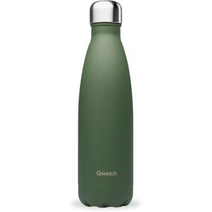 Qwetch Bouteille en Acier Inoxydable Kaki - 500ml - Type de Produit - Publicité Qwetch Bouteille en Acier Inoxydable Kaki - 500ml - Type de Produit - Publicité