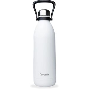 QWETCH Titan - Bouteille isotherme blanche 1,5L - Bouteille d'eau - Publicité QWETCH Titan - Bouteille isotherme blanche 1,5L - Bouteille d'eau - Publicité