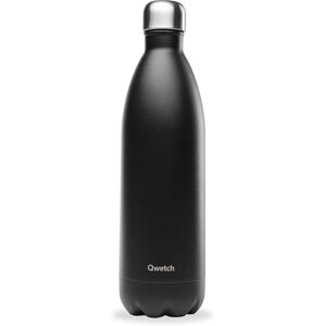 QWETCH QD3171 Bouteille Isolante - Nero - 1L - Publicité QWETCH QD3171 Bouteille Isolante - Nero - 1L - Publicité