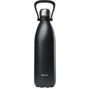 Qwetch 1L Bouteille Isotherme - Acier Inoxydable Durable - Publicité Qwetch 1L Bouteille Isotherme - Acier Inoxydable Durable - Publicité