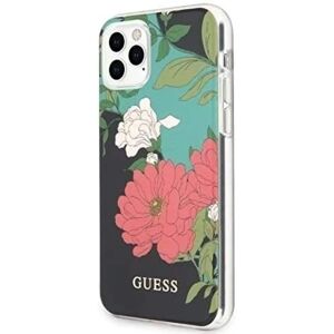 Θήκη Guess Flower Shiny Collection για iPhone 11 Pro Max - Μαύρο Θήκη Guess Flower Shiny Collection για iPhone 11 Pro Max - Μαύρο