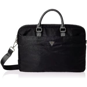 Torba nylonowa Guess na laptopa - Czarna - Logo trójkątne 16" Torba nylonowa Guess na laptopa - Czarna - Logo trójkątne 16"