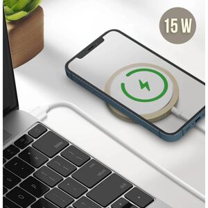 Cargador inalámbrico magnético MagSafe de Guess - Oro - 15W Cargador inalámbrico magnético MagSafe de Guess - Oro - 15W