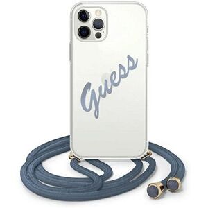 Σκληρή θήκη Guess για iPhone 12 Pro Max 6,7" Script Vintage Μπλε Σκληρή θήκη Guess για iPhone 12 Pro Max 6,7" Script Vintage Μπλε
