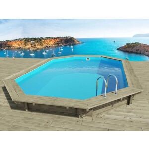 Piscine en bois 'Miami' Habitat et Jardin - 4.86x3.36x1.20m - Publicité Piscine en bois 'Miami' Habitat et Jardin - 4.86x3.36x1.20m - Publicité