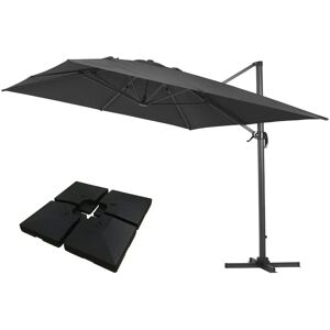Habitat et Jardin Parasol z aluminium Sun 4 - Prostokątny 3x4m Habitat et Jardin Parasol z aluminium Sun 4 - Prostokątny 3x4m