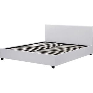 Cama Carla da Habitat et Jardin - Branca - Casal com espaço de armazenamento Cama Carla da Habitat et Jardin - Branca - Casal com espaço de armazenamento