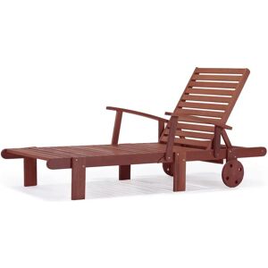 Habitat et Jardin Składany leżak - Egzotyczne drewno Tokyo - Maho- Ochrona UV - 19 Kg Habitat et Jardin Składany leżak - Egzotyczne drewno Tokyo - Maho- Ochrona UV - 19 Kg