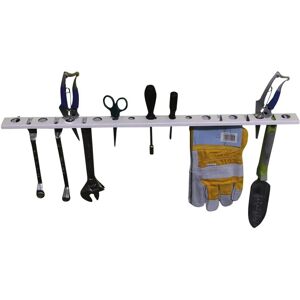 Mensola Habitat per Attrezzi - 70x5cm - Zinc, Protezione UV & Ruggine Mensola Habitat per Attrezzi - 70x5cm - Zinc, Protezione UV & Ruggine