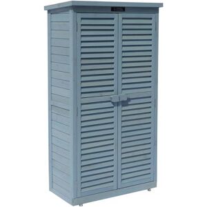 Habitat Et Jardin Space Gartenschrank - Himmelblau - 87x46.5x160cm Habitat Et Jardin Space Gartenschrank - Himmelblau - 87x46.5x160cm