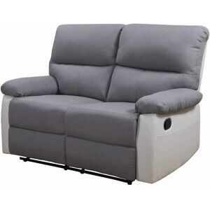 Sofa rozkładana Habitat et Jardin Lincoln - Szara - 2 Osoby Sofa rozkładana Habitat et Jardin Lincoln - Szara - 2 Osoby