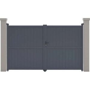 Portail de jardin Habitat et Jardin Maurice - 299,5cm - Gris Portail de jardin Habitat et Jardin Maurice - 299,5cm - Gris