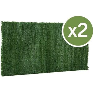 Set de Setos Artificiales Habitat Et Jardin - 150x300cm - Bicolor - seto de jardín Set de Setos Artificiales Habitat Et Jardin - 150x300cm - Bicolor - seto de jardín