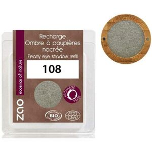 Fard à paupières nacré gris vert Zao Make-up - Fard à paupières - Publicité Fard à paupières nacré gris vert Zao Make-up - Fard à paupières - Publicité