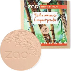 Poudre compacte bio ZAO Beige Orange - Poudre visage - Publicité Poudre compacte bio ZAO Beige Orange - Poudre visage - Publicité