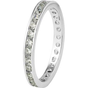 Diadema Q 1/2 Zilveren Ring - Wit Diadema Q 1/2 Zilveren Ring - Wit