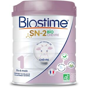 Lait de chèvre bio Biostime 0-6 mois - Lait pour bébé - Publicité Lait de chèvre bio Biostime 0-6 mois - Lait pour bébé - Publicité