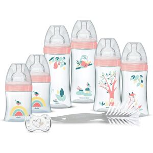 Dodie Roze Babyflesje Set - 8 stuks Dodie Roze Babyflesje Set - 8 stuks