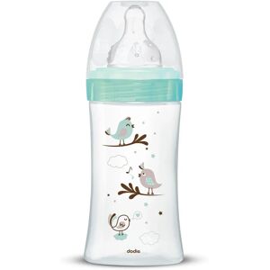 Biberon Anti-Colique Dodie 270ml Oiseaux Vert - Publicité Biberon Anti-Colique Dodie 270ml Oiseaux Vert - Publicité