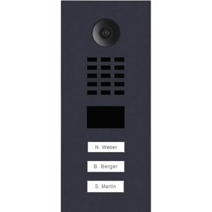 Videoportero Doorbird Antracita con RFID - IP 3, Montaje Superficial Videoportero Doorbird Antracita con RFID - IP 3, Montaje Superficial