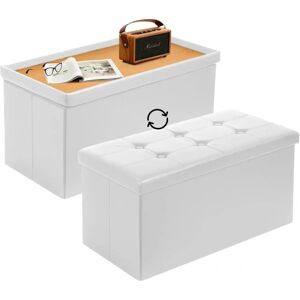 Todeco Pouf de Rangement - Housse Réversible, 80L - Publicité Todeco Pouf de Rangement - Housse Réversible, 80L - Publicité