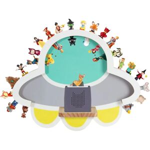Todeco Wandplank voor Toniebox & Tonies - 30-40 Figuren Todeco Wandplank voor Toniebox & Tonies - 30-40 Figuren