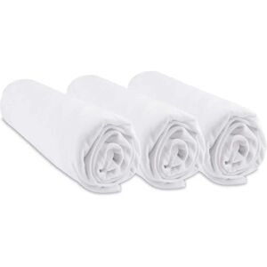Ensemble de 3 draps en bambou Easy Dort - 60x120 cm - Blanc - Publicité Ensemble de 3 draps en bambou Easy Dort - 60x120 cm - Blanc - Publicité