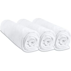 Ensemble de 3 Draps en Jersey de Coton Bio, 32x72cm - Publicité Ensemble de 3 Draps en Jersey de Coton Bio, 32x72cm - Publicité