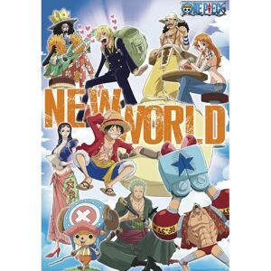 Abystyle One Piece - Poster 'Nieuwe Wereld Team' 91,5 x 61 cm Abystyle One Piece - Poster 'Nieuwe Wereld Team' 91,5 x 61 cm