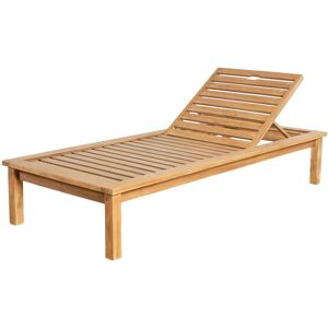 Wanda Collection - Mamba Chaise longue en teck - Mobilier d'extérieur - Publicité Wanda Collection - Mamba Chaise longue en teck - Mobilier d'extérieur - Publicité