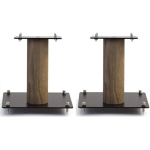 Norstone STYLUM S Luidsprekerstandaarden - 28cm - Eiken - Staal Norstone STYLUM S Luidsprekerstandaarden - 28cm - Eiken - Staal