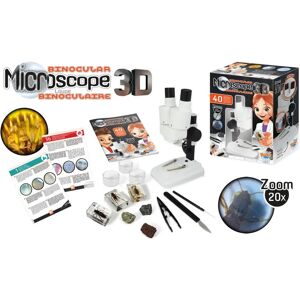 Buki BUK 210182 - 3D Stereo Mikroskop - Utbildningsleksak Buki BUK 210182 - 3D Stereo Mikroskop - Utbildningsleksak