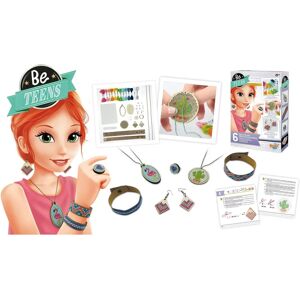 Buki BE113 Art/Craft Toy - Embroidery Jewellery Kit for Kids Buki BE113 Art/Craft Toy - Embroidery Jewellery Kit for Kids