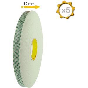 Ruban mousse double face 3M 4026 - Jaune - Intérieur/Extérieur - Publicité Ruban mousse double face 3M 4026 - Jaune - Intérieur/Extérieur - Publicité